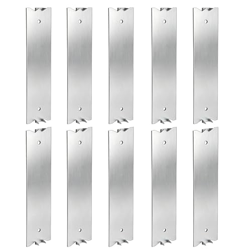 10x Steel Nail Plates 6" x 1.5" for Cable & Pipe Protection