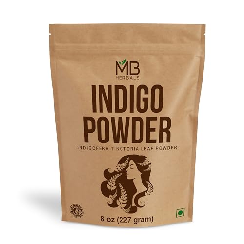 MB Herbals Indigo Powder 8 oz | 100% Pure Natural Hair Color