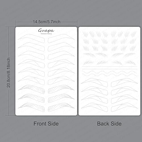 Microblading Practice Skin Pad - Dual-Sided Silicone