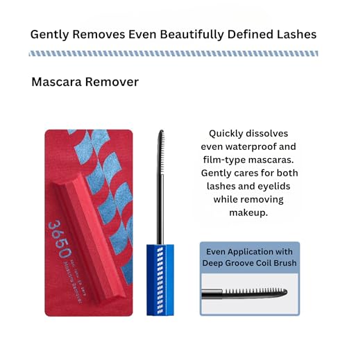 3650 Waterproof Mascara Remover for Sensitive Eyes