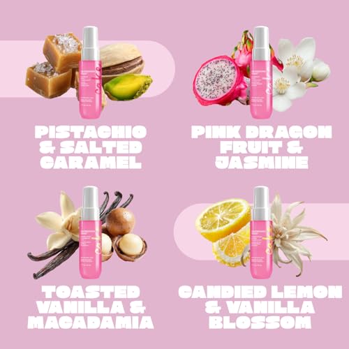 Cake Beauty Hair & Body Mist Gift Set - 4 x 30mL Travel Size