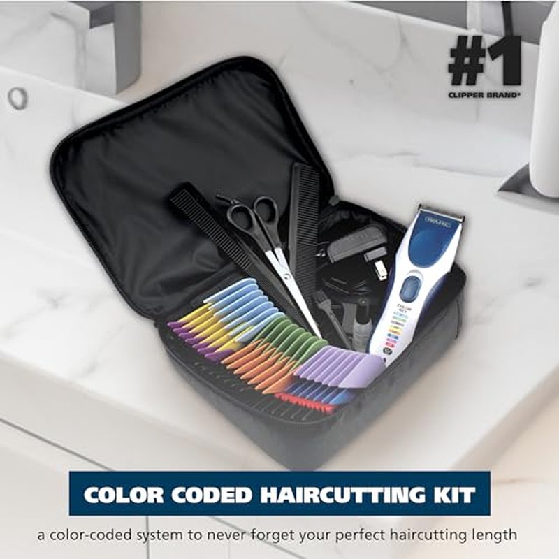 Wahl Color Pro Cordless Hair Clipper & Trimmer – Model 9649P