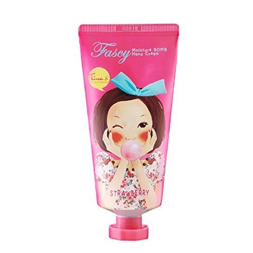 Fascy Tina's Moisture Bomb Hand Cream, Strawberry, 2.6 Ounce