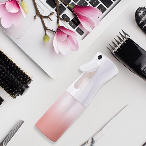 VIGOR PATH Continuous Spray Bottle for Hair ? Fine Mist Mister for Hairstyling, Cleaning, Plants, Pets, Barbers, Salons, and Essential Oil Applications (150ml/5 oz)