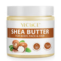 Shea Butter Raw Organic, 100% Natural, Unrefined Multi-Purpose Body Butter for Face, Hands & Hair - Deep Moisture for Dry, Dehydrated Skin, 7.8 oz