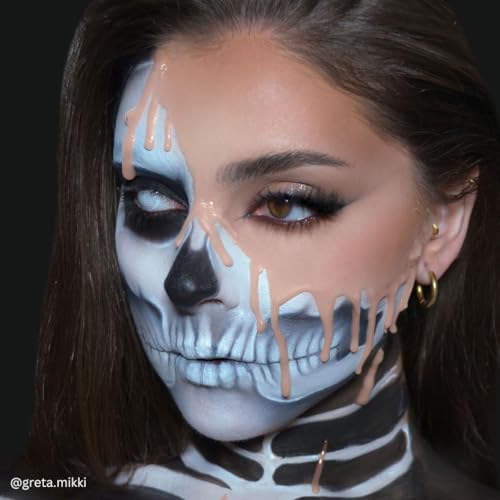 Mehron Makeup 3-D Gel | Gelatin Special Effects Makeup | Halloween FX & Scarring Gel | Fake Skin for Stage, Screen, Theater, Cosplay, and Halloween (2 oz) (Fleshtone)