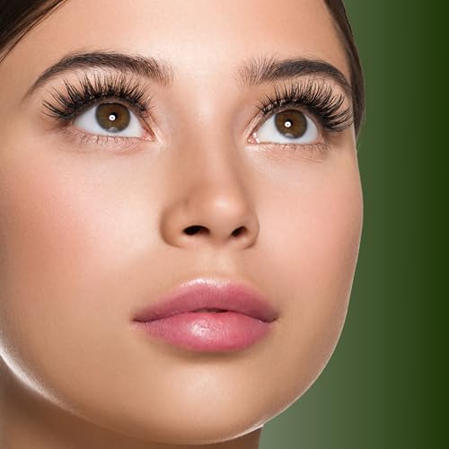Organic Castor Oil Eyelash Growth Serum with Mascara Wand