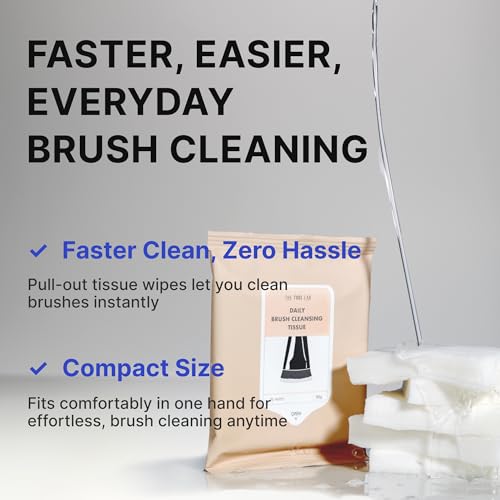 THE TOOL LAB Daily Brush Cleansing Tissue 20pcs