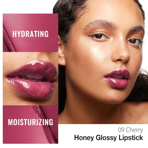 Kaely Cherry Honey Lipstick Tinted Lip Balm 09 Vegan Nourishing Glossy Lip Gloss