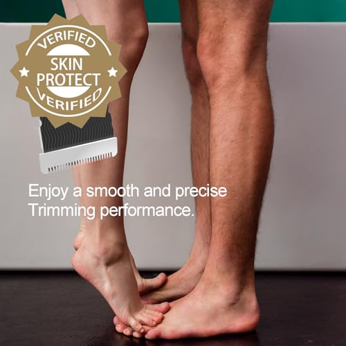 2 Pack Replacement Blade Head for Manscapes Lawns Mowers Series 2.0 3.0 4.0, Hygienic Snap-In Groin Hair Trimmer Blades with Skin Protect Tech