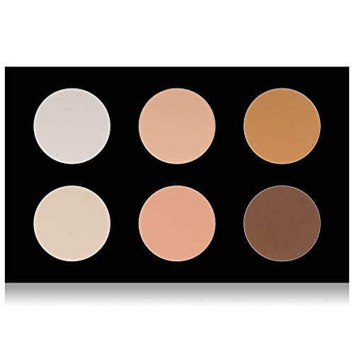 SHANY Powder Contour & Highlighter Palette - 6 Pan