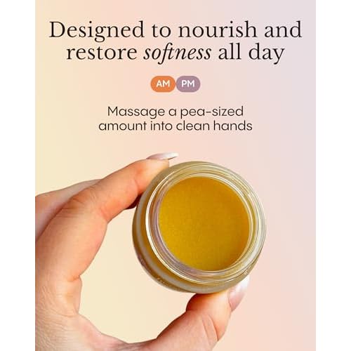FR¨ªYA Organics Instant Softening Hand Balm | Instant Softening with Shea Butter, Jojoba & Rosehip | Long-Lasting Moisture & Smooth Feel | Non-Sticky Formula for Dry or Rough Hands | 30ml