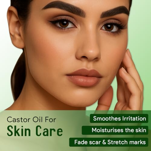 Pure Castor Oil for Hair, Lashes & Skin – 120ml