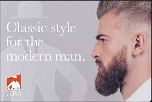 G.B.S Beard Care Razor kit, Beard Oil, Beard Brush, Sandalwood Beard Balm, Barber Scissors, Dressing Comb, MCT Mustache Comb and Razor Shavette Blades