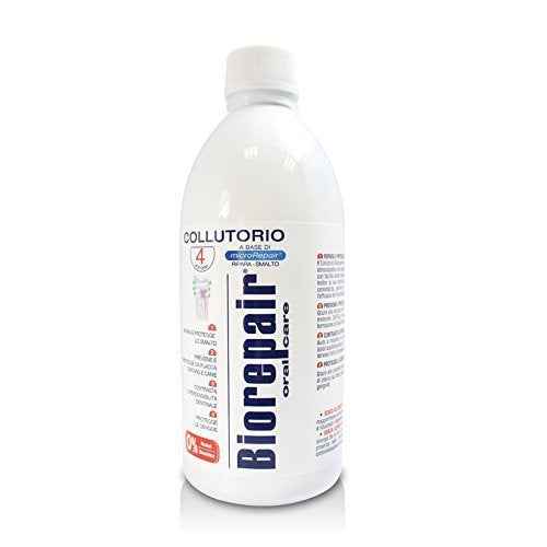 Biorepair Collutorio Mouthwash 500ml/16.9 fl.oz Pack of 2