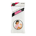 SALUX Japanese Exfoliating Bath Towel - 35" Nylon White