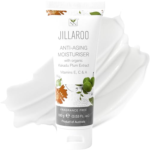 Y Not Natural Jillaroo Natural Face Moisturizer for Men & Women with Kakadu Plum, Vitamin A, C, E, Minerals, & Antioxidants - 100g Face Moisturizer for Dry Skin
