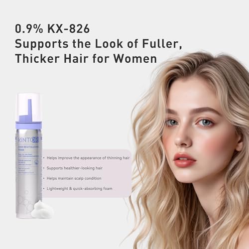 KINTOR KX-826 Hair Growth Foam for Women - 60ml DHT Blocker