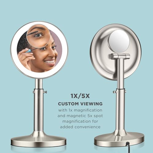 Conair LED Lighted Makeup Mirror 1X/5X Magnification