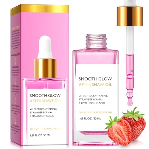 Women's After Shave Oil with Strawberry AHA - Ingrown Hair Prevention