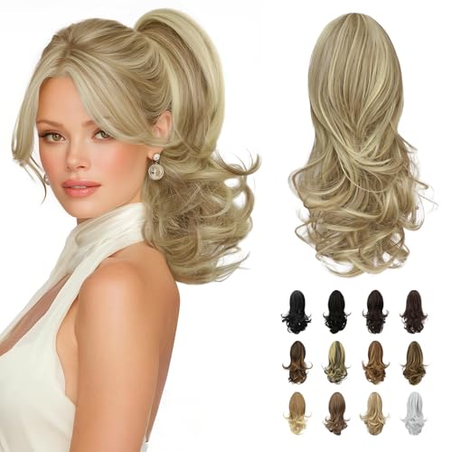 13" Curly Ponytail Extension Clip Synthetic Hair