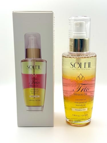 Soleil Trio Miracle Hair Oil for Nourishing & Shine - 100ml