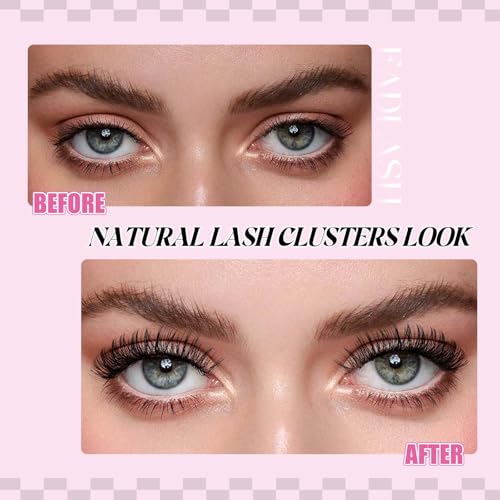 FADLASH Fluffy Lash Clusters DIY Kit - 0.07D Curl 8-16mm