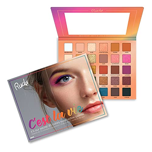 RUDE C'est La Vie 30 Eyeshadow Palette