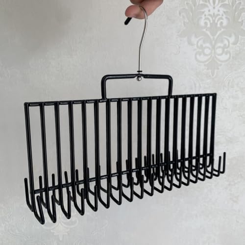 Hair Extension Holder with 38 Hooks & Transparent Storage Bag