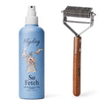 FlyDog Ultimate Grooming Kit: Detangler Spray & Dematting Brush