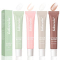 4 PCS Lip Glossy Butter Balm Set, Tinted Lip Balm Instant Moisture and Hydration Lip Gloss, Long Lasting Hydrating Glow Reviver Lip Care Oil, Christmas Makeup Gift for Women
