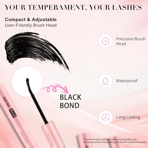 2-in-1 Eyelash Adhesive Bond & Seal - Waterproof, 10ml