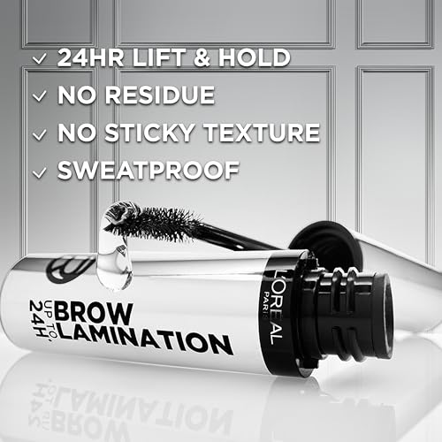 L'Oreal Paris Infallible Brow Lamination Gel - Waterproof 24H Hold, Clear