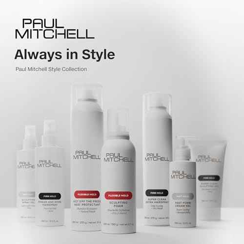 Paul Mitchell Freeze and Shine Super Hairspray, Maximum Hold, Shiny Finish Hairspray, For Coarse Hair