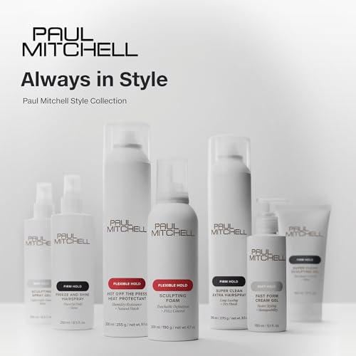 Paul Mitchell Stay Strong Hairspray, Layerable Control + Humidity Resistance, For All Hair Types, 9 oz