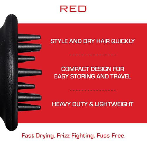 Red by Kiss Hair Dryer Diffuser with Long Prongs