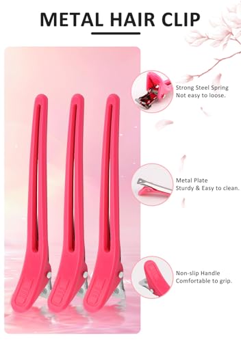 Hair Bleach Dye Kit 19-Piece Set with Brush Bowl Clips