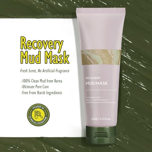 Recovery Mud Mask - Korean Clay Face Mask for Deep Pore Cleansing