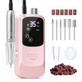 Makartt 35000 RPM Rechargeable Cordless Nail Drill with LED Display