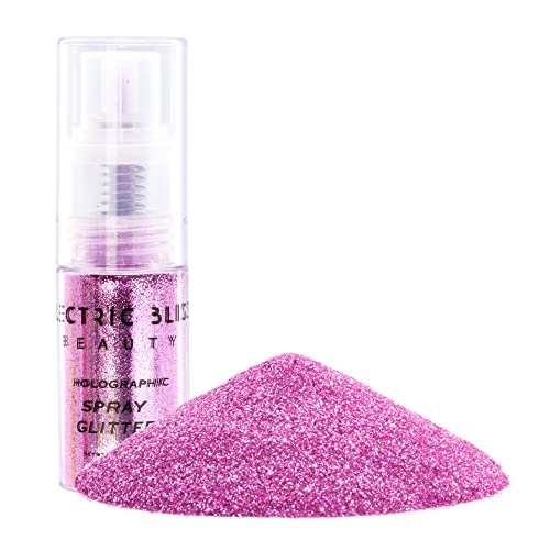 Pink Holographic Glitter 30g | Face Hair Eye Body