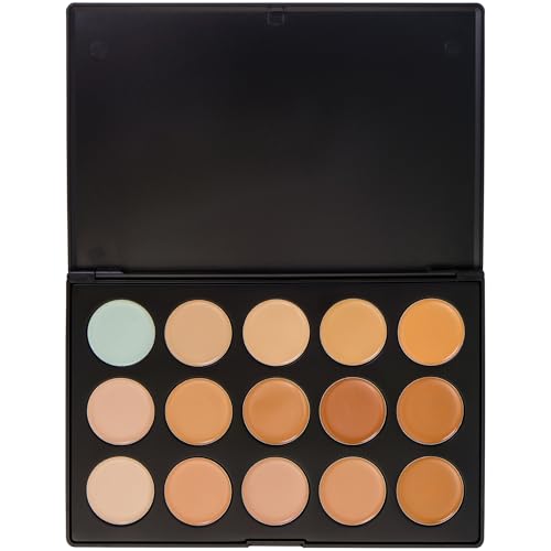 SHANY CONTOUR CAMO Professional Cream Foundation Color Palette,Foundation Primer,Camouflage Concealer Makeup Palette - Contour Camo