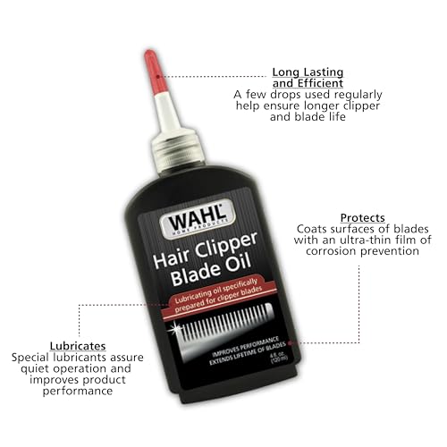 Wahl Premium Hair Clipper Blade Lubricating Oil - 4 oz