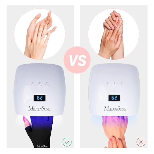 UV Gloves for Gel Nail Lamp | UPF 50+ Protection