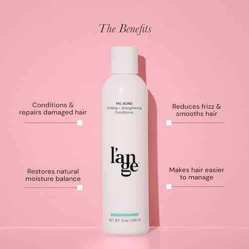 L'ANGE HAIR Ms. Bond Building + Strengthening Conditioner| Restores Hair Bonds | Intensive Treatment for Breakage Recovery | Hair Mask for Smooth Finish | Moisturizing Formula | 8 fl oz Bottle