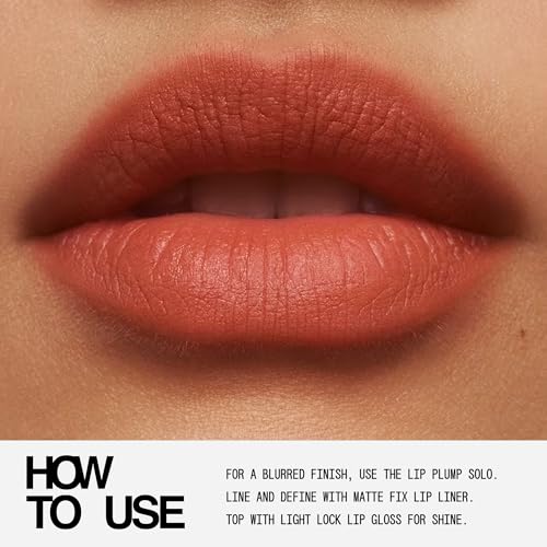about-face KISMET Blur Matte Lip Plump | Soft, Hydrating Vegan Lipstick, Cool Pink 0.2oz