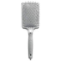 Olivia Garden Ceramic + Ion XL Pro Hair Brush - Paddle Brush for All Hair Types - Smooths and Adds Shine