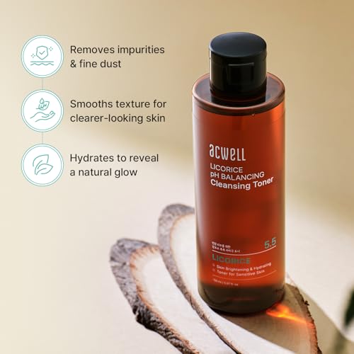 ACWELL Licorice pH 5.5 Balancing Cleansing Toner 5.07oz