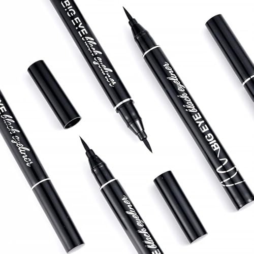 Matte Liquid Eyeliner Pen Set - 12 Pack, Waterproof & Long-lasting