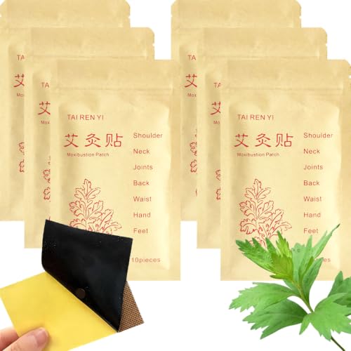 60pcs Moxibustion Heat Patches | 8-Hour Self-Heating Moxa Plaster