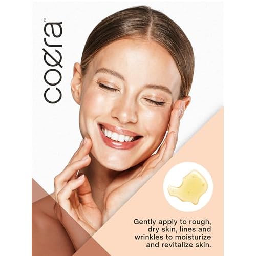 Coera Vitamin E Oil | 100% Pure 30,000 IU | 4 fl oz | For Face, Skin, Hair, and Body | Free of Parabens, SLS, & Fragrances